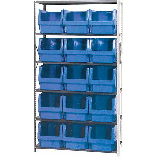Shelving Unit with Stacking Bins - CF098