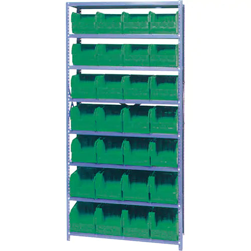 Storage Shelf Unit with Euro Drawer Bins - CF122