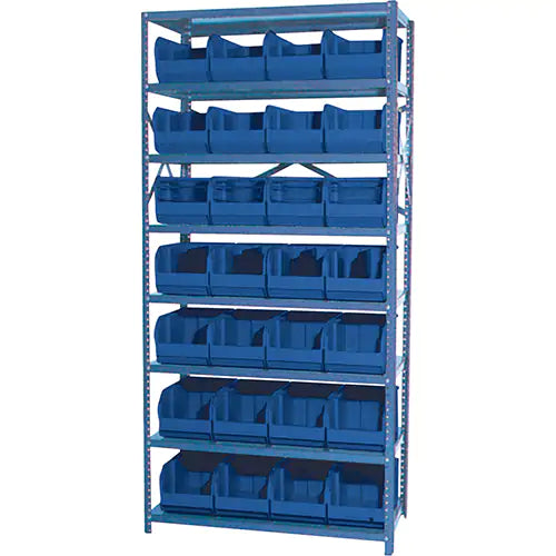 Storage Shelf Unit with Euro Drawer Bins - CF123