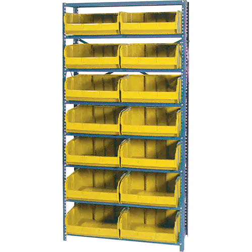 Storage Shelf Unit with Euro Drawer Bins - CF129