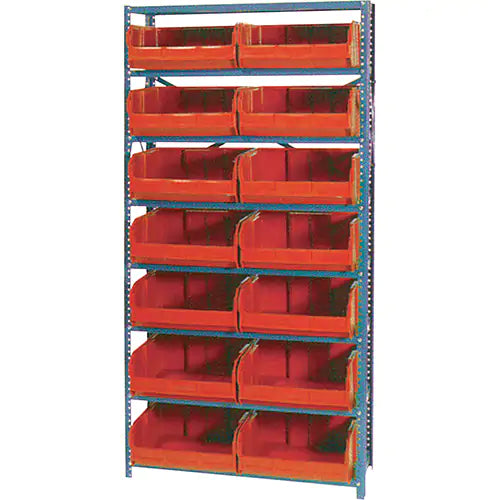 Storage Shelf Unit with Euro Drawer Bins - CF130