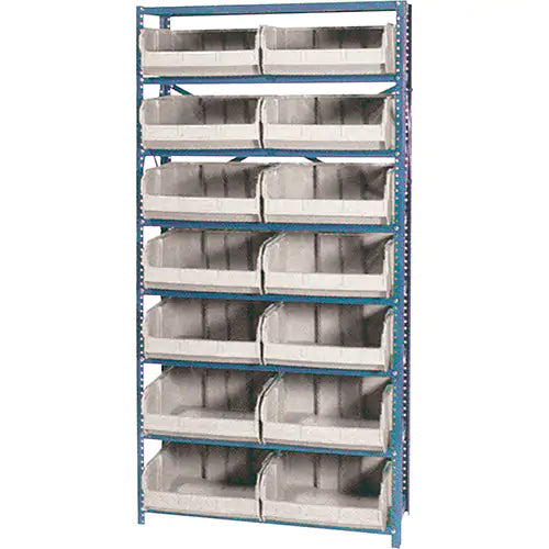 Storage Shelf Unit with Euro Drawer Bins - CF131