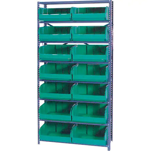Storage Shelf Unit with Euro Drawer Bins - CF132