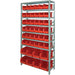 Storage Shelf Unit with Stacking Bins - CF135