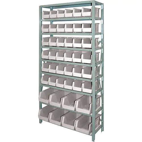 Storage Shelf Unit with Stacking Bins - CF136