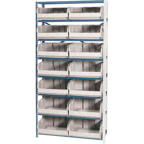 Storage Shelf Unit with Stacking Bins - CF148