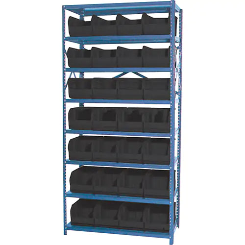 Storage Shelf Unit with Stacking Bins - CF177