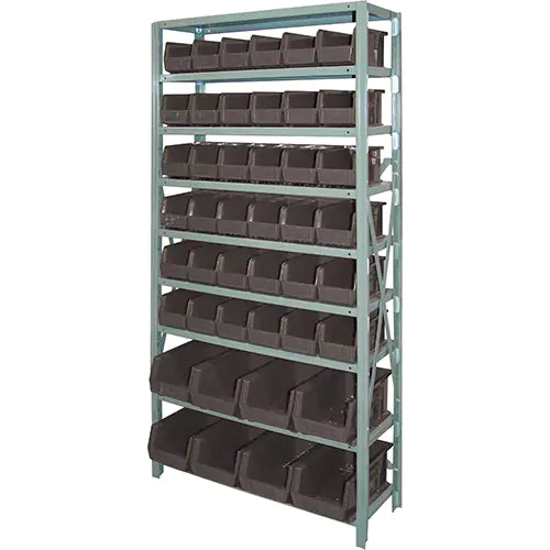 Storage Shelf Unit with Stacking Bins - CF179