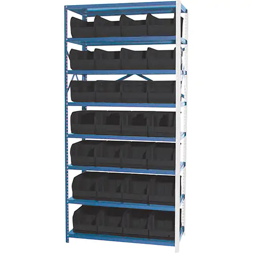 Storage Shelf Unit with Stacking Bins - CF182