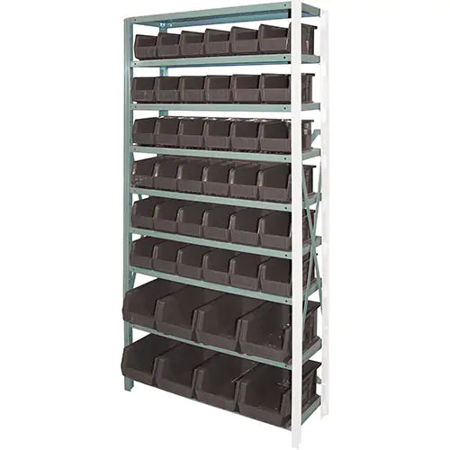 Storage Shelf Unit with Stacking Bins - CF183