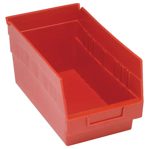 Store More™ Plastic Shelf Bins - QSB202RD