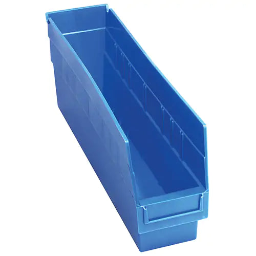 Store More™ Plastic Shelf Bins - QSB203BL