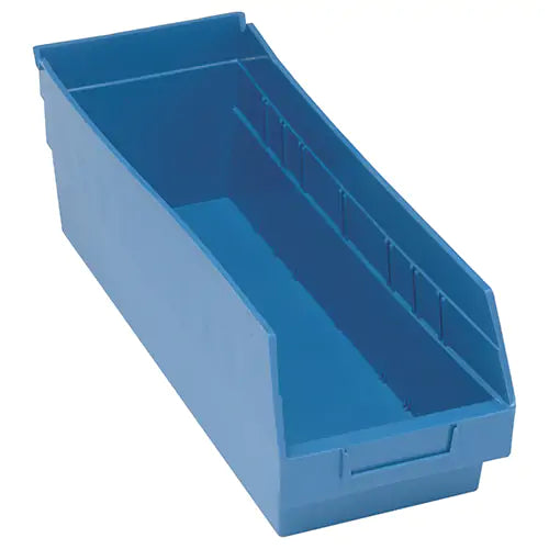 Store More™ Plastic Shelf Bins - QSB204BL