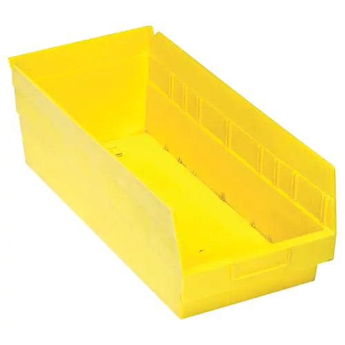 Store More™ Plastic Shelf Bins - QSB208YL