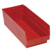 Store More™ Plastic Shelf Bins - QSB208RD