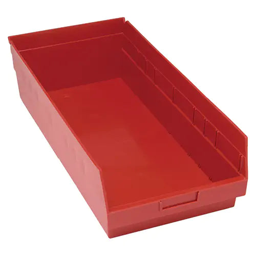 Store More™ Plastic Shelf Bins - QSB216RD