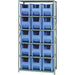 Shelving Unit with Stacking Bins - CF260