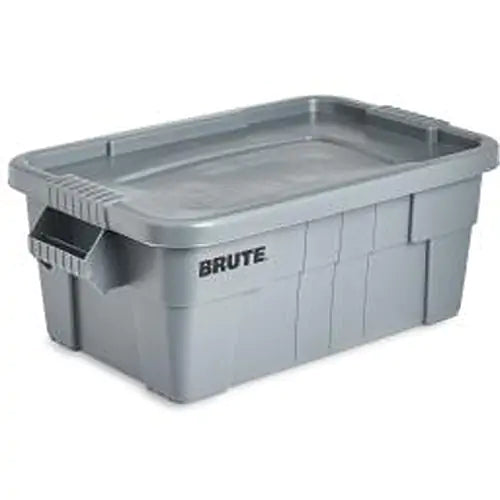 Brute Storage Tote with Lid - FG9S3000GRAY