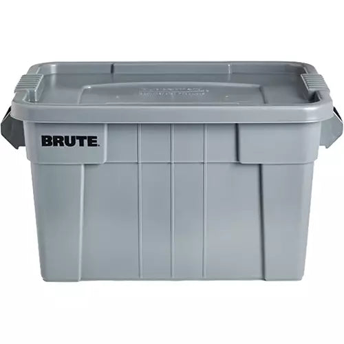 Brute Storage Tote with Lid - FG9S3100GRAY