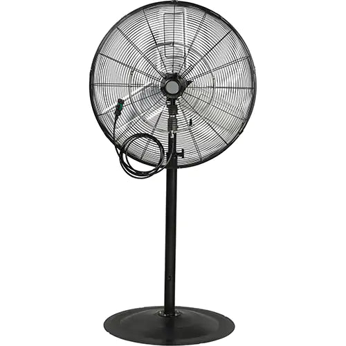 Outdoor Misting and Oscillating Pedestal Fan - EA829