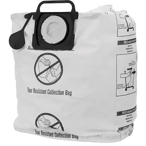 Tear-Resistant Dry Collection Vacuum Bags 5 - 10 US gal. - 9021333