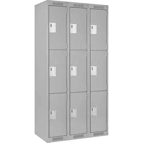 Clean Line™ Lockers - CL-T-3-12X18X72_A124