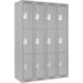 Clean Line™ Lockers - CL-T-4-12X18X72_A124