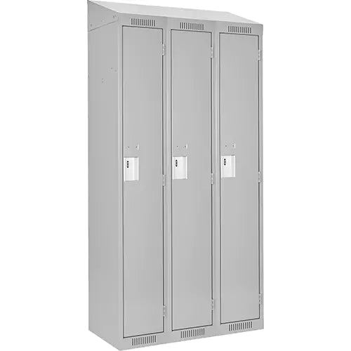 Clean Line™ Lockers - CL-S-3-12X18X72-ST_A124