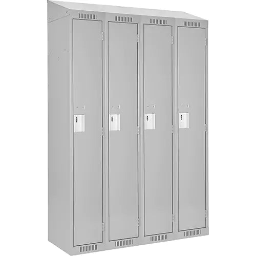 Clean Line™ Lockers - CL-S-4-12X18X72-ST_A124