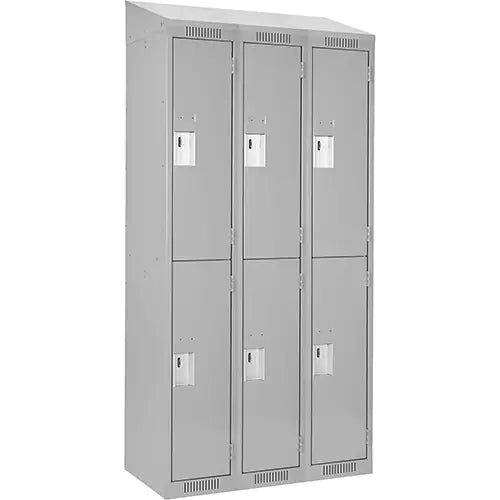Clean Line™ Lockers - CL-D-3-12X18X72-ST_A124