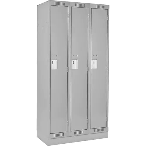 Clean Line™ Lockers - CL-S-3-12X18X72-RB_A124