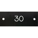 Locker Number Plates - CL-NUMBER-PLATE-1-25
