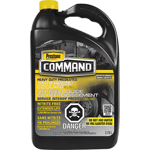 Command® Heavy-Duty Nitrate-Free Extended Life 50/50 Antifreeze/Coolant - 74097