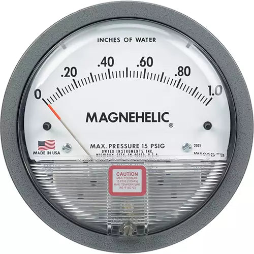 2000 Series Magnehelic® Differential Pressure Gauge - 2010D