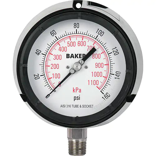 Pressure Gauge - LF45-160P-1/4