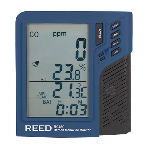 Carbon Monoxide Monitor with Temperature & Humidity  - R9450