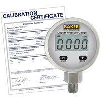 B5000 Series Pressure Gauge with ISO Certificate - B50100-NIST