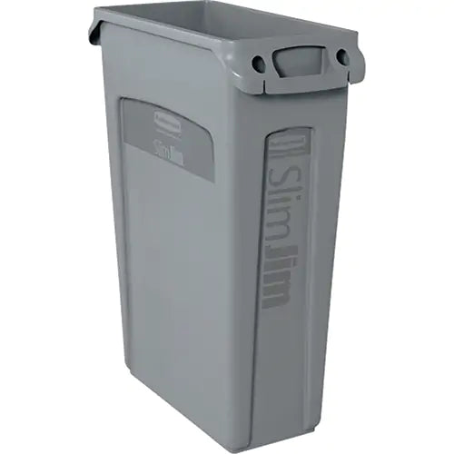 Slim Jim® Container with Venting Channels Grey - FG354060GRAY