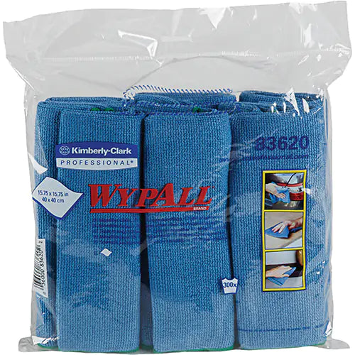 WypAll® Microfibre Cloths with Microban® - 83620