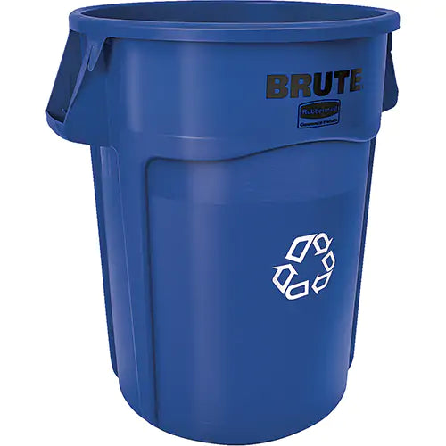 BRUTE® Round Recycling Containers 35" x 50" - FG264307BLUE