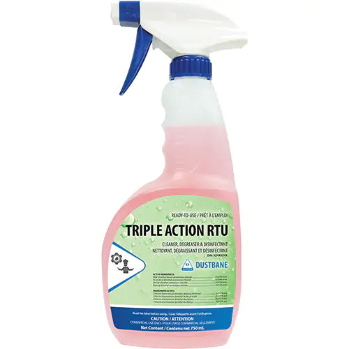Triple Action - Cleaner, Degreaser, and Disinfectant 750 ml - 51345