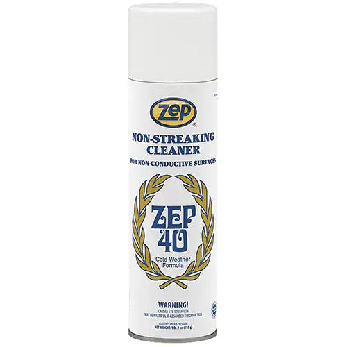 ZEP 40 Non-Streaking Multi-Surface Cleaner 18 oz - 14411