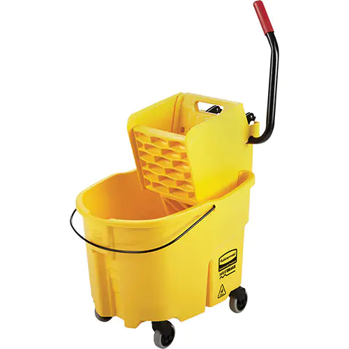 WaveBrake® Mop Bucket & Wringer Combo Pack - FG758088YEL