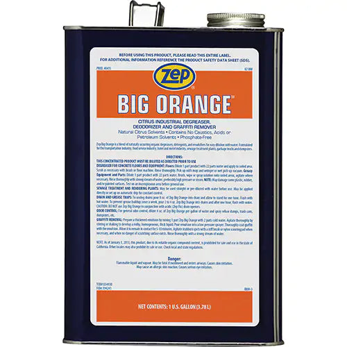 Big Orange Citrus Industrial Degreaser - 41524C