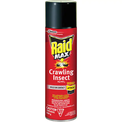 Raid® Max® Crawling Insect Bug Killer - 10062300017918