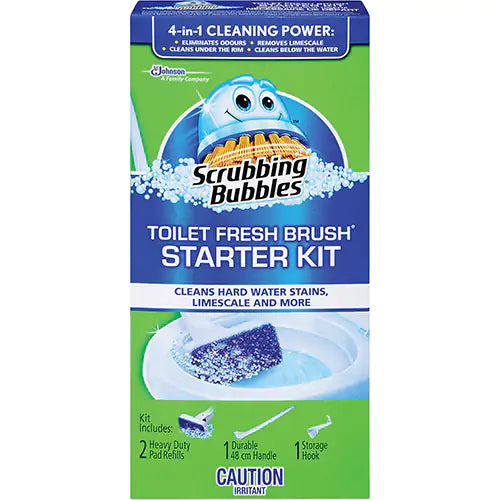 Scrubbing Bubbles® Fresh Brush® Toilet Brush Starter Kit - 10062913734387