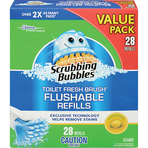 Scrubbing Bubbles® Fresh Brush® Toilet Brush Refills - 10062913734929