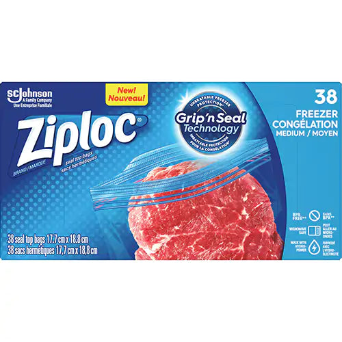 Ziploc® Freezer Bags Medium - 10067140004333