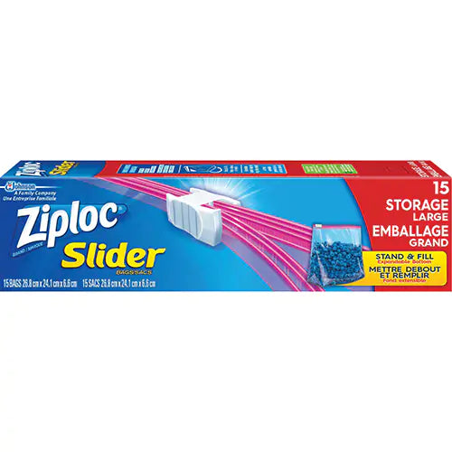 Ziploc® Slider Freezer Bags Large - 10067140035900