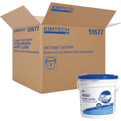 WetTask™ Wiping System Bucket with Lid - 51677